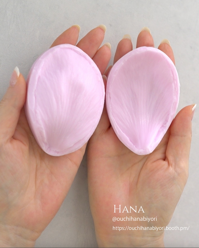 Peony Veiner ピオニーのベイナー、シリコンモールド