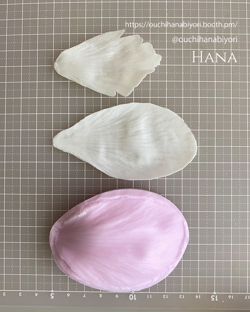 Peony Veiner ピオニーのベイナー、シリコンモールド