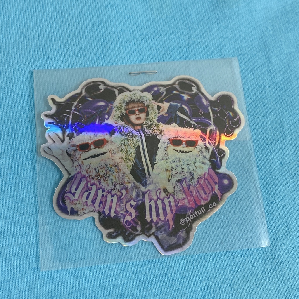 ヒップホップホログラムステッカー🌟