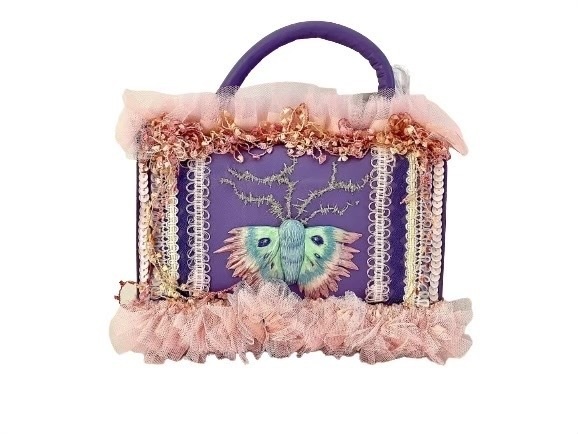 妙珍奇凛ﾌﾜﾌﾜ蝶々ショルダー(2way)バッグ