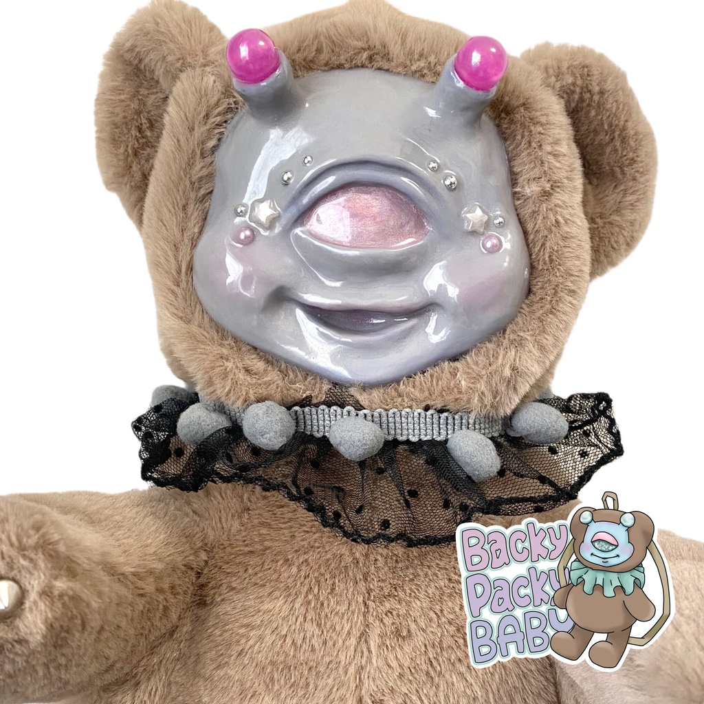 Backy Packy Baby ブラウン×グレー