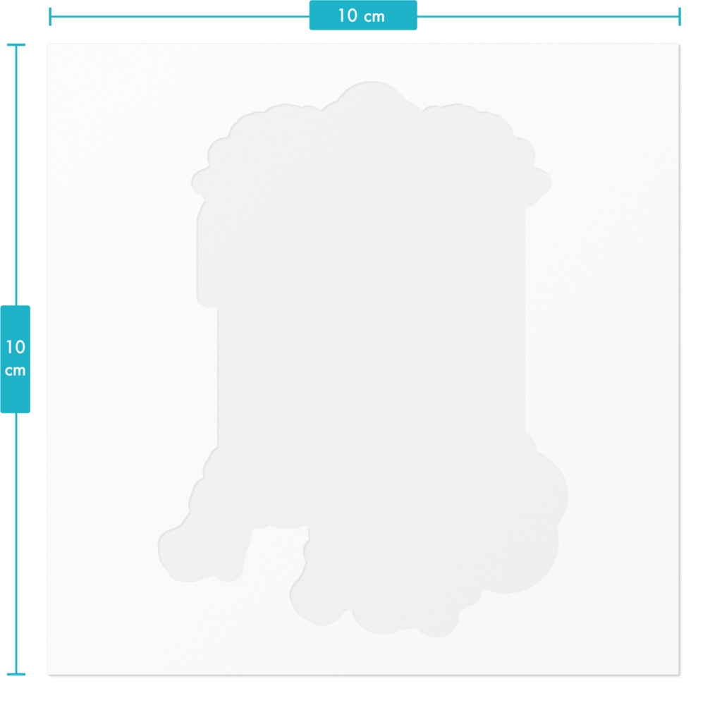 ステッカー(ホワイト/クリア)