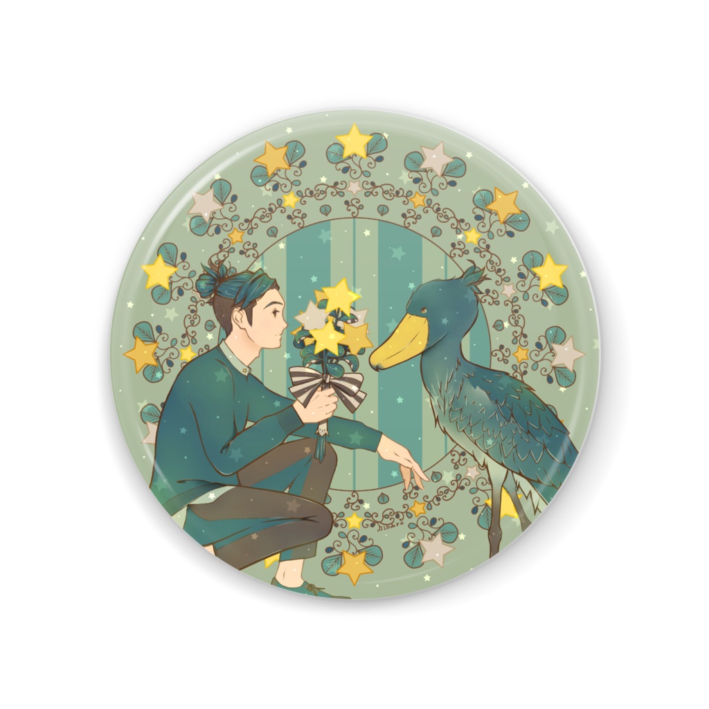 缶ミラー(ブリキ)