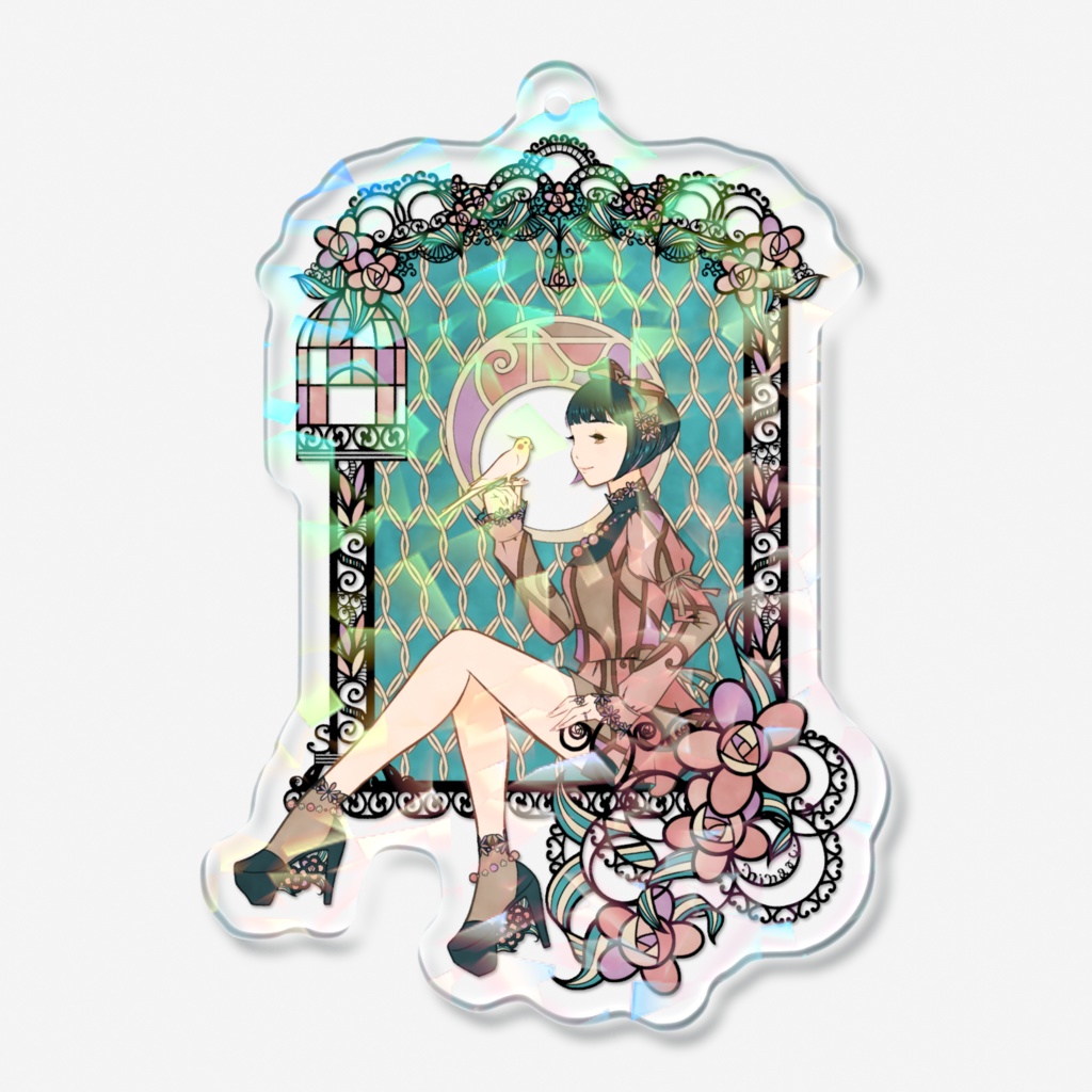 アクリルキーホルダー(ホログラム)