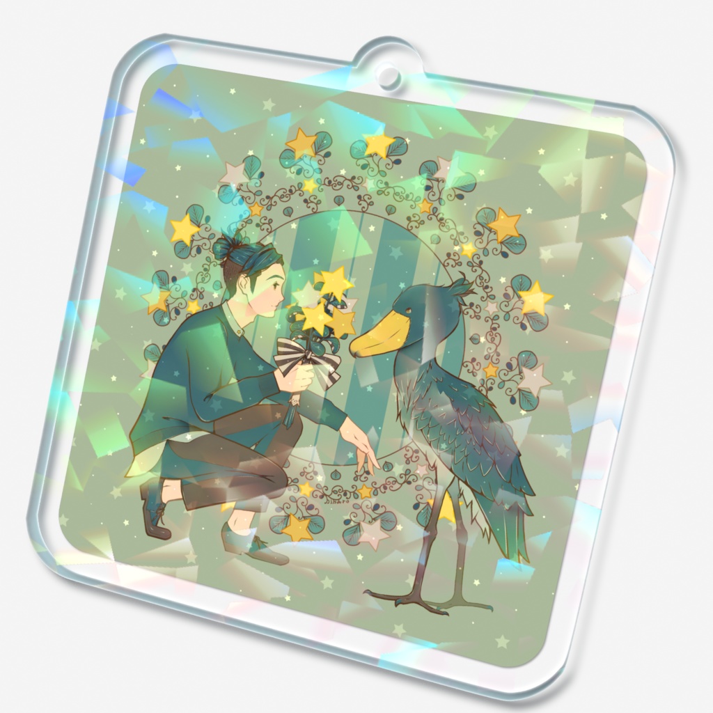 アクリルキーホルダー(ホログラム)