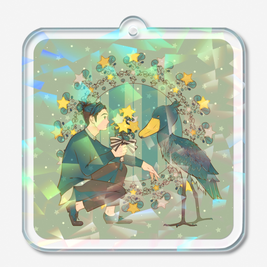 アクリルキーホルダー(ホログラム)