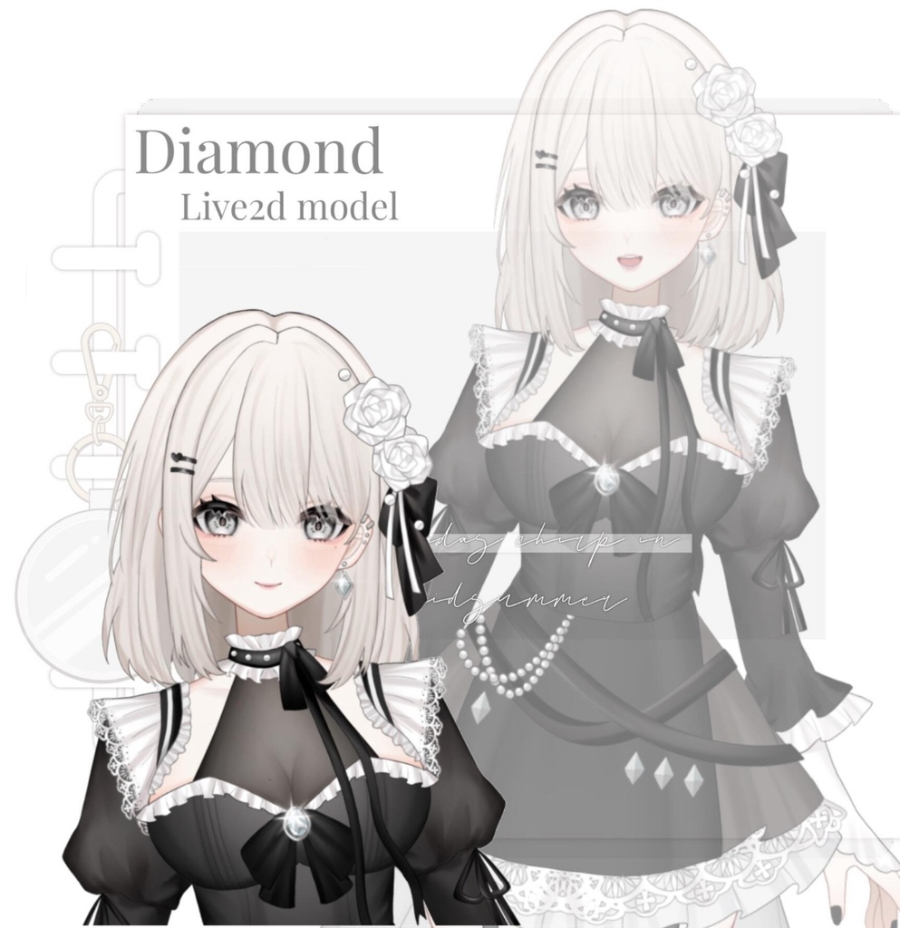 Diamond Girl/Premade Live2d Model