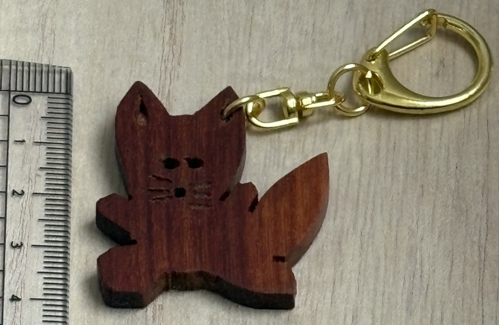 キツネのキーチャーム