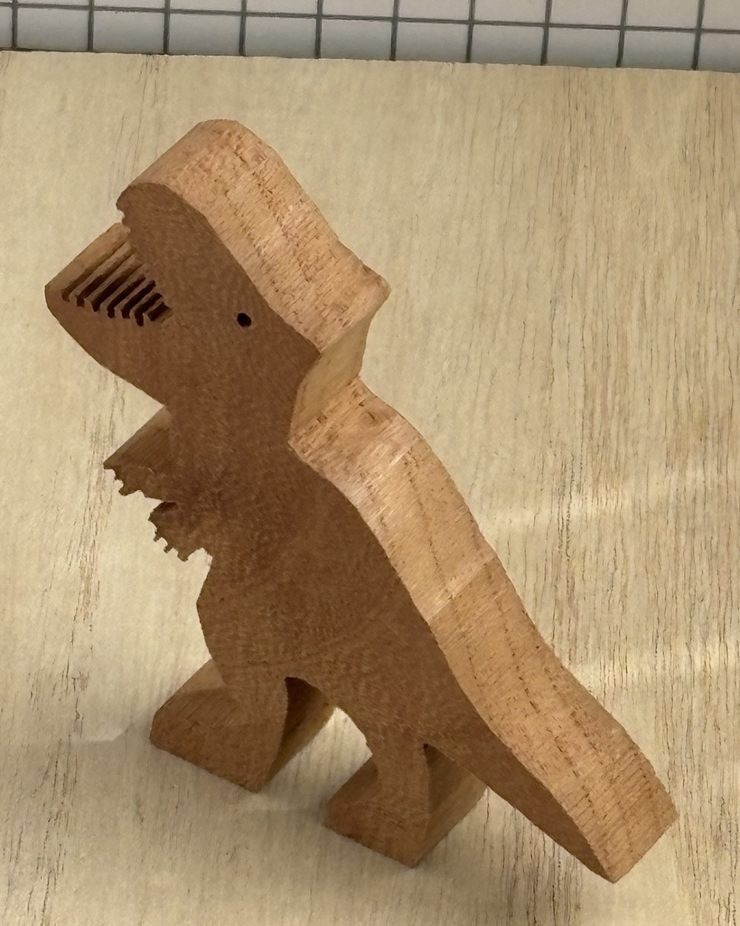 ティラノサウルスの置物