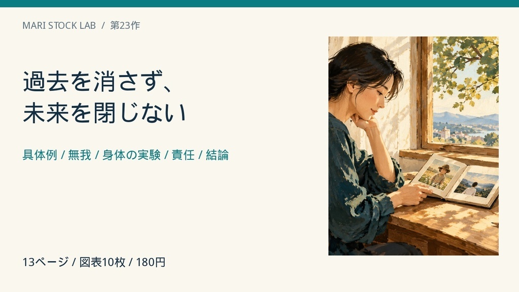 「私はだめだ」で終わらせない|仏教の無我と脳科学から考える、変わる自分【図解解説PDF】
