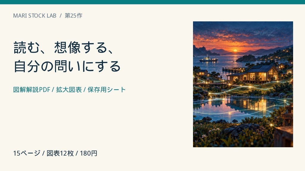 もし電気が、空気のように届いたら|テスラが夢見た世界と、その先の未来【図解解説PDF】