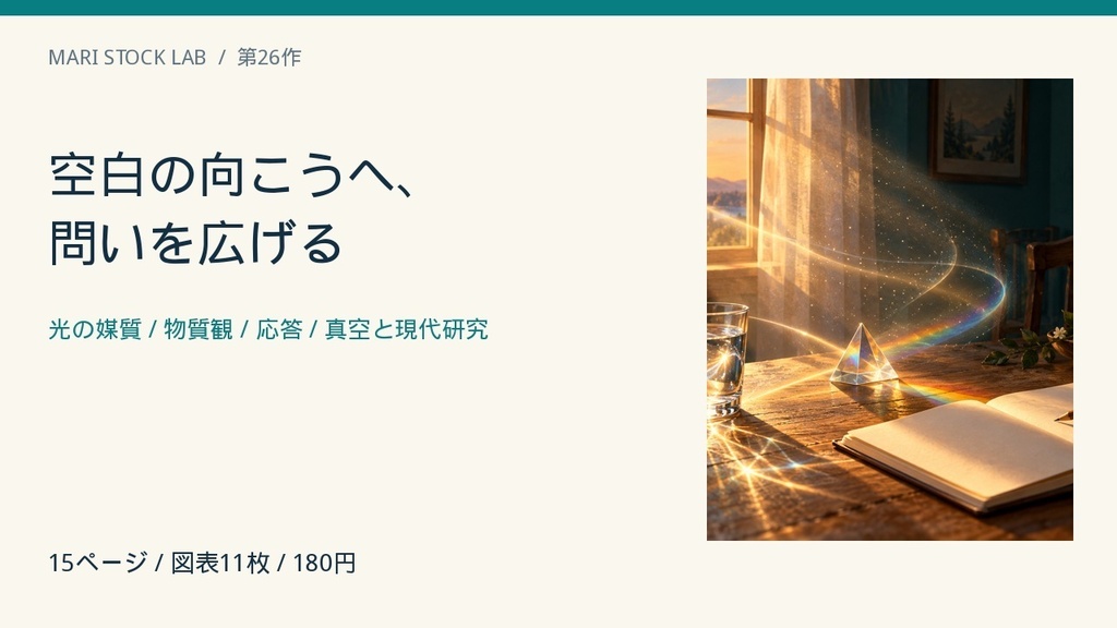 テスラは「何もない空間」に何を見たのか?|エーテルという世界像【図解解説PDF】