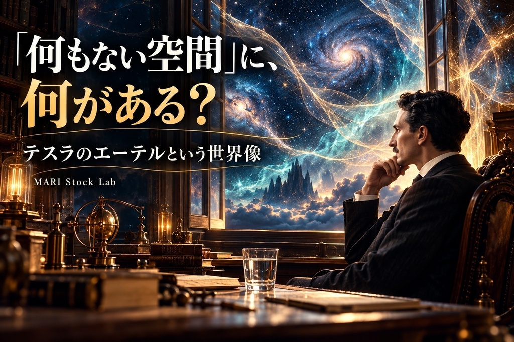 テスラは「何もない空間」に何を見たのか？｜エーテルという世界像【図解解説PDF】