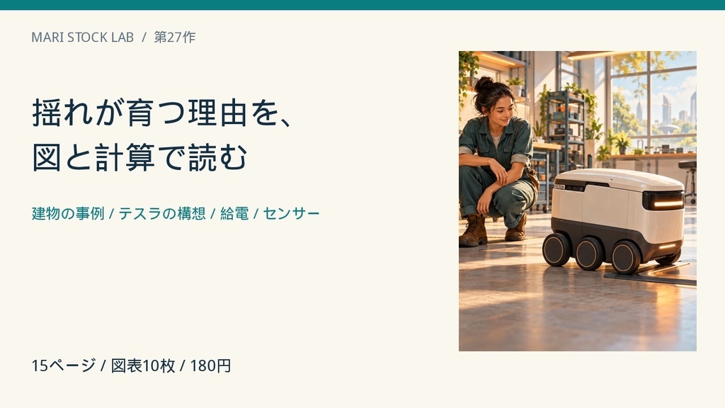 なぜ、揺れはビルを壊すほど育つのか?|テスラと共振の大きな可能性【図解解説PDF】