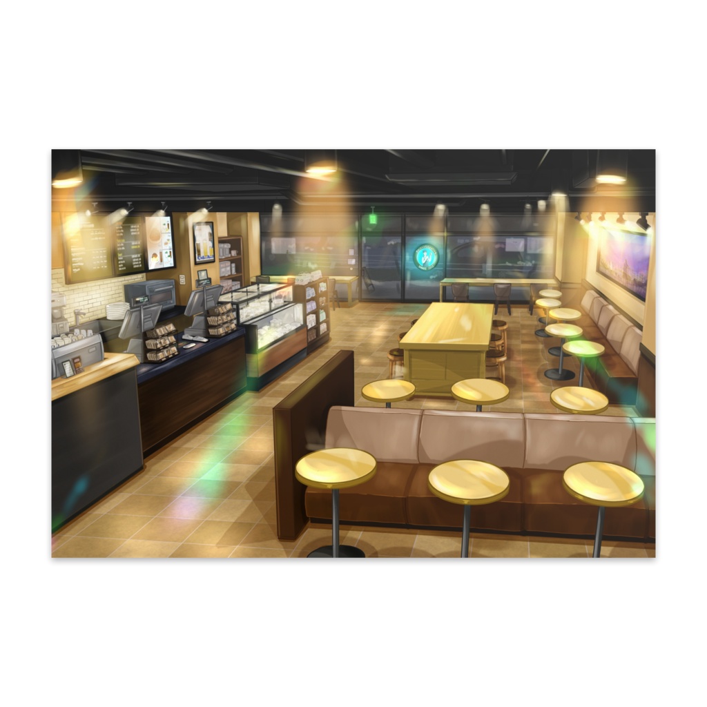 「金曜日の喫茶店」 ポストカード