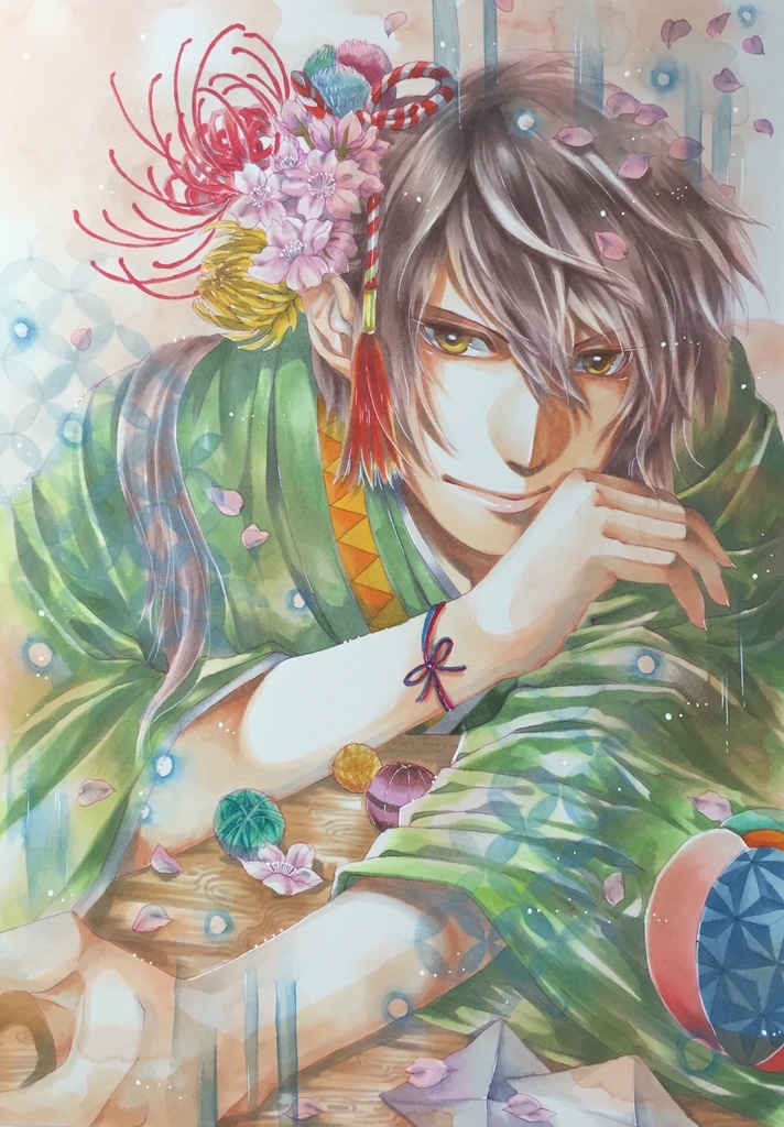 原画「こっちきて」