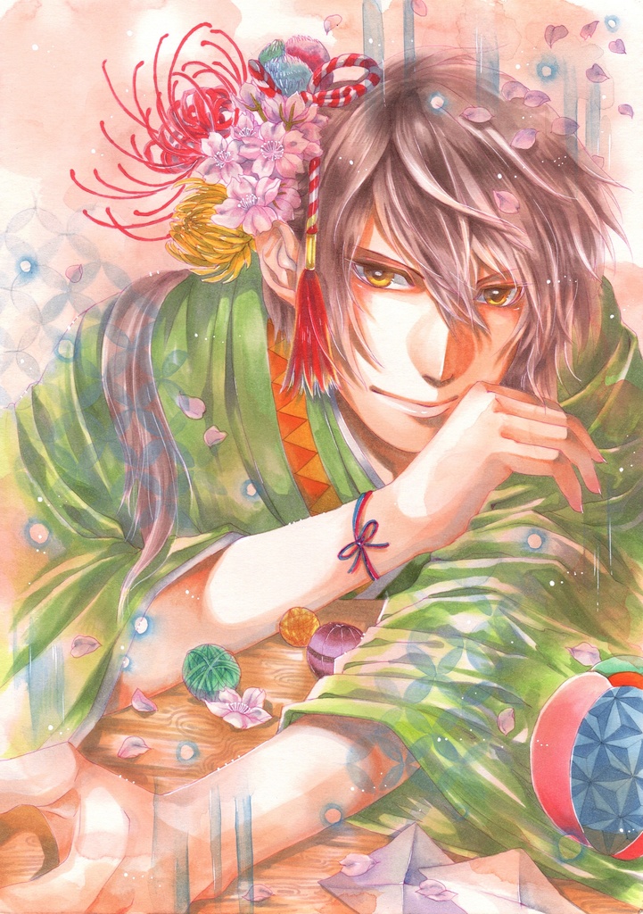 原画「こっちきて」