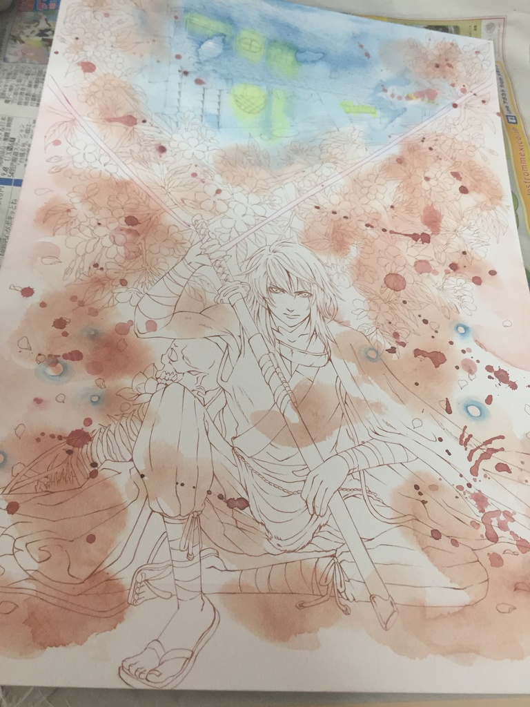 原画「あの日の記憶」