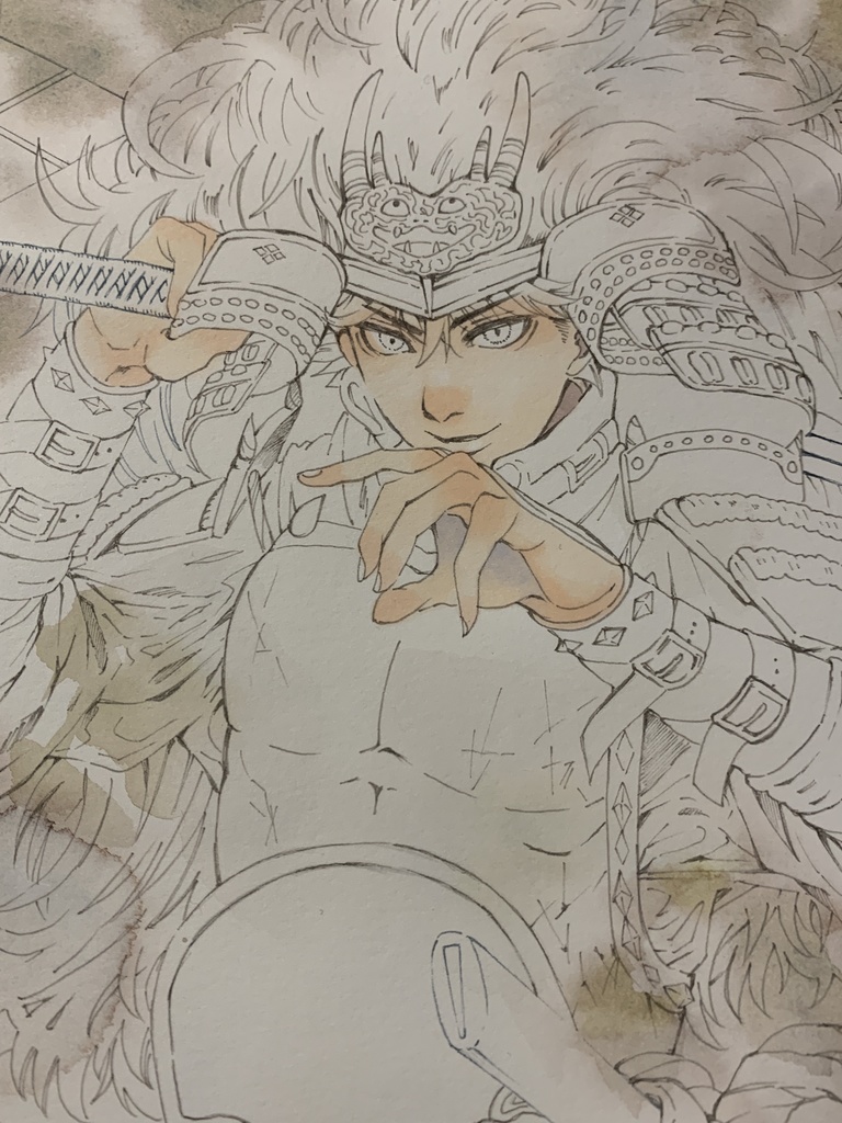 額装原画「風林火山」