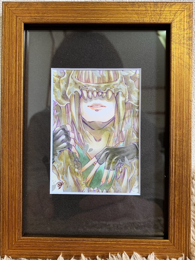 原画「雄猫の傲り」