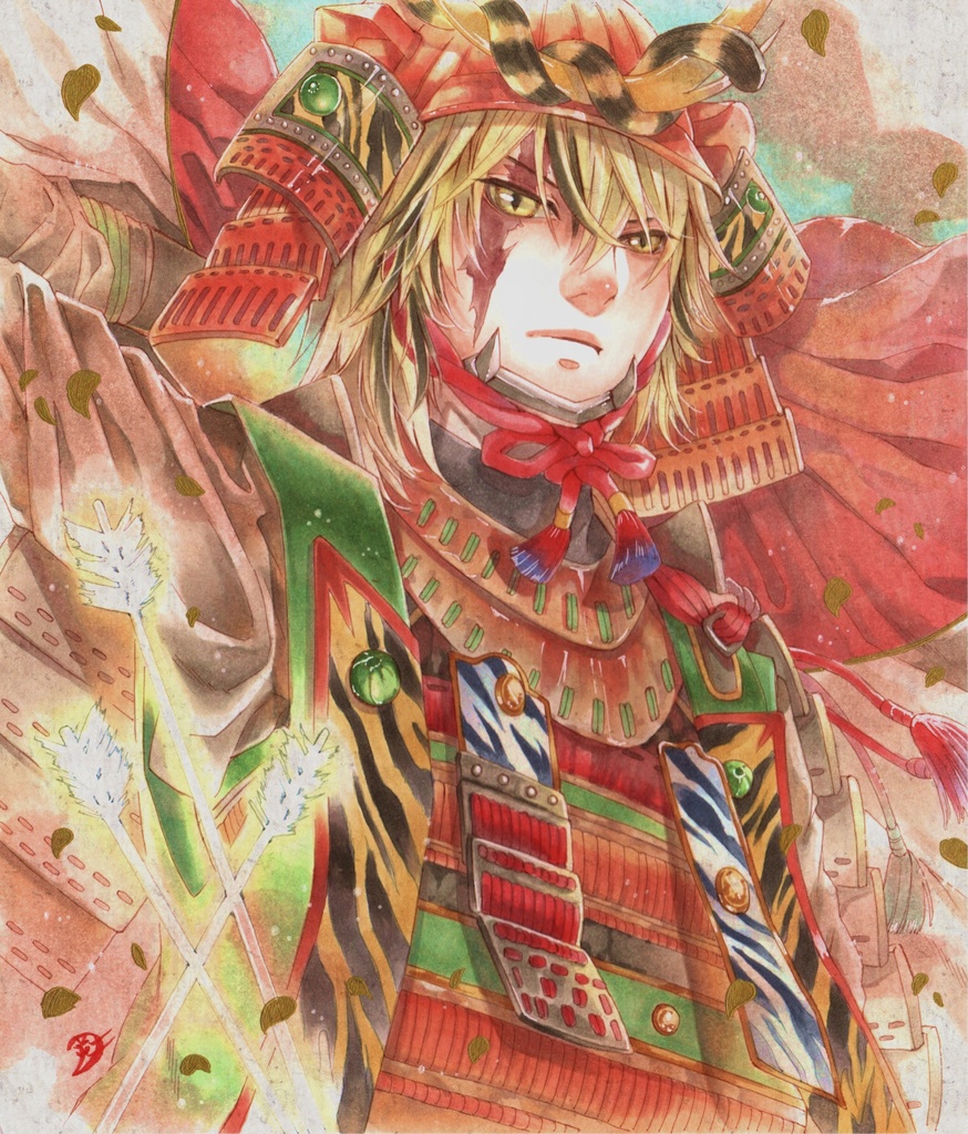 複製原画「寅大将」