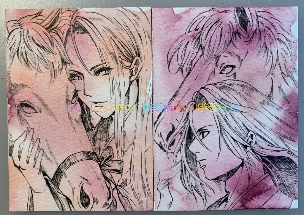 ATC原画「愛馬」