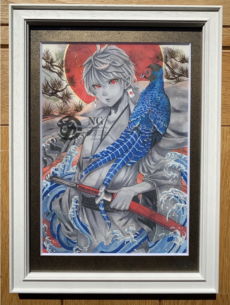 額装原画「大和の國」