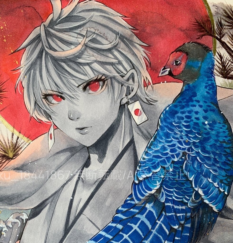 額装原画「大和の國」