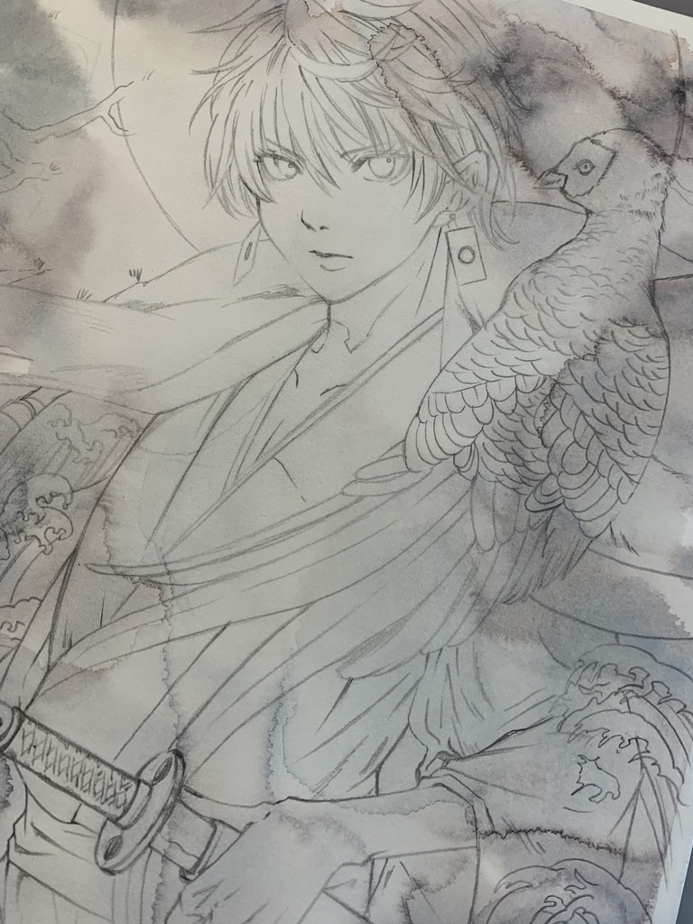 額装原画「大和の國」