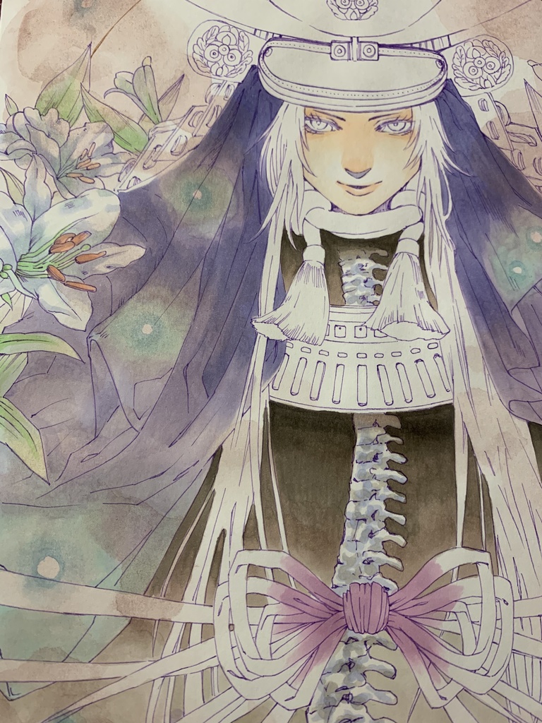 額装原画「越後の龍」