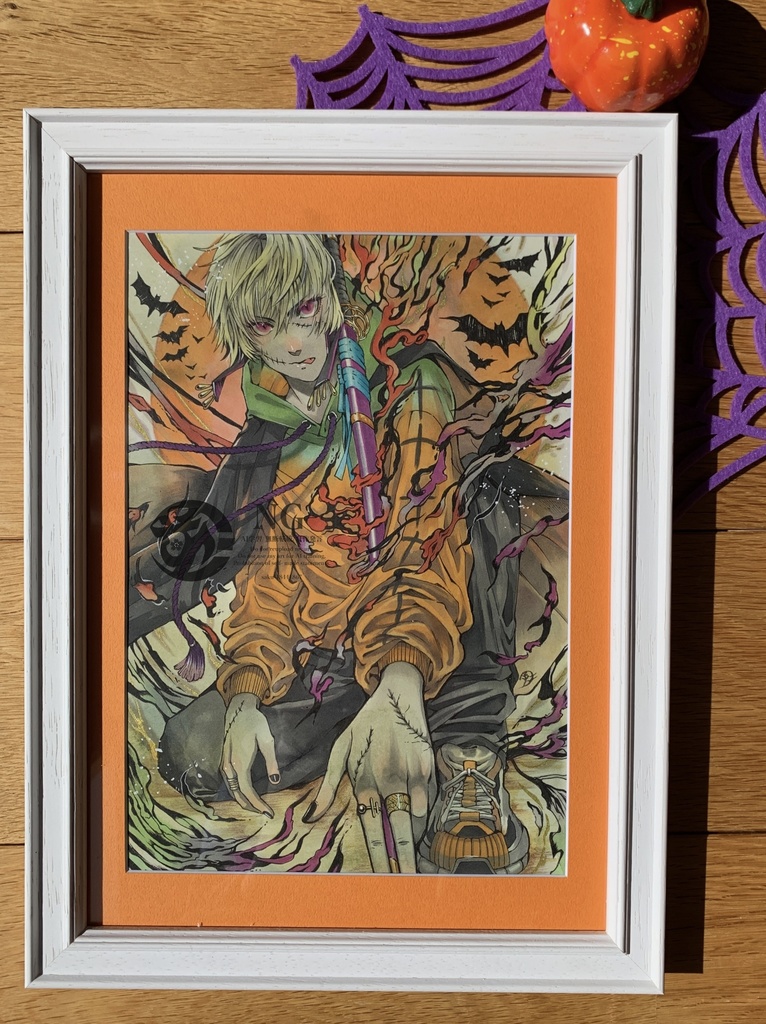 額装原画「ゾンビアンチゾンビ」
