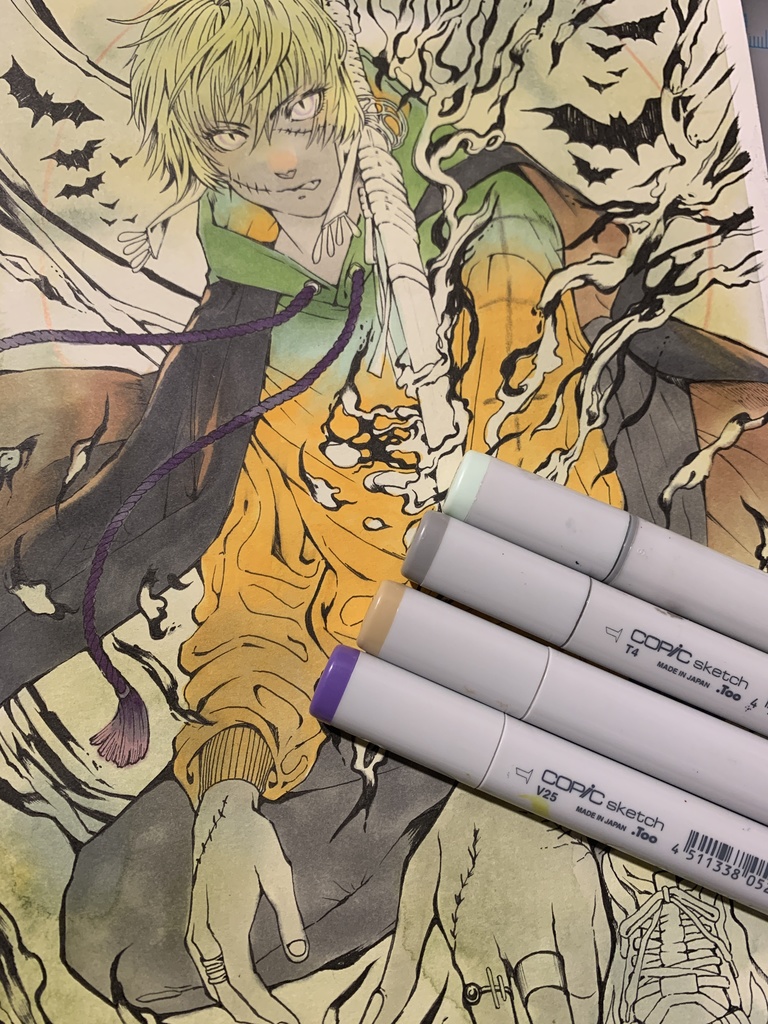 額装原画「ゾンビアンチゾンビ」