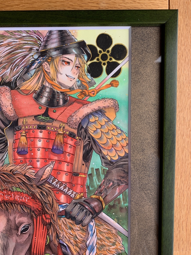 額装原画「傾奇者」