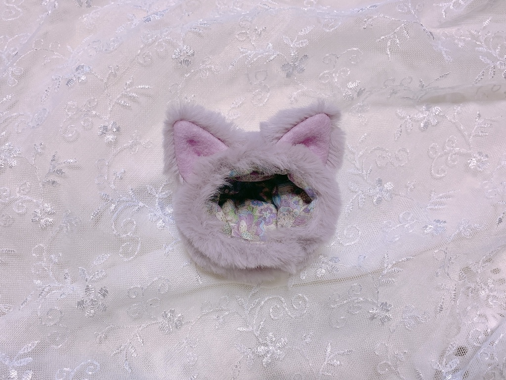 ふわふわずきん＊ねこ