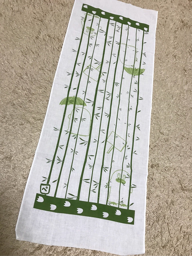 手ぬぐい「エリザベス」