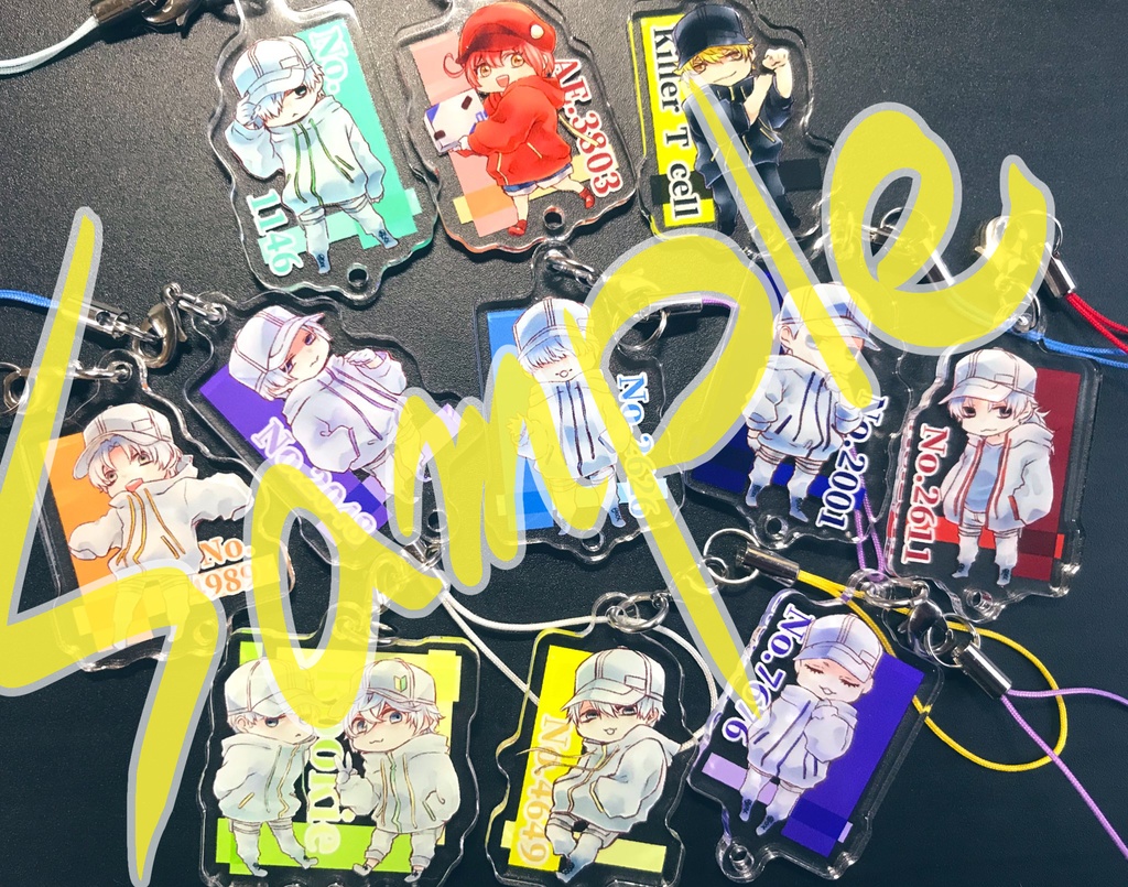 好中球課ALL+班長&赤血球ちゃん