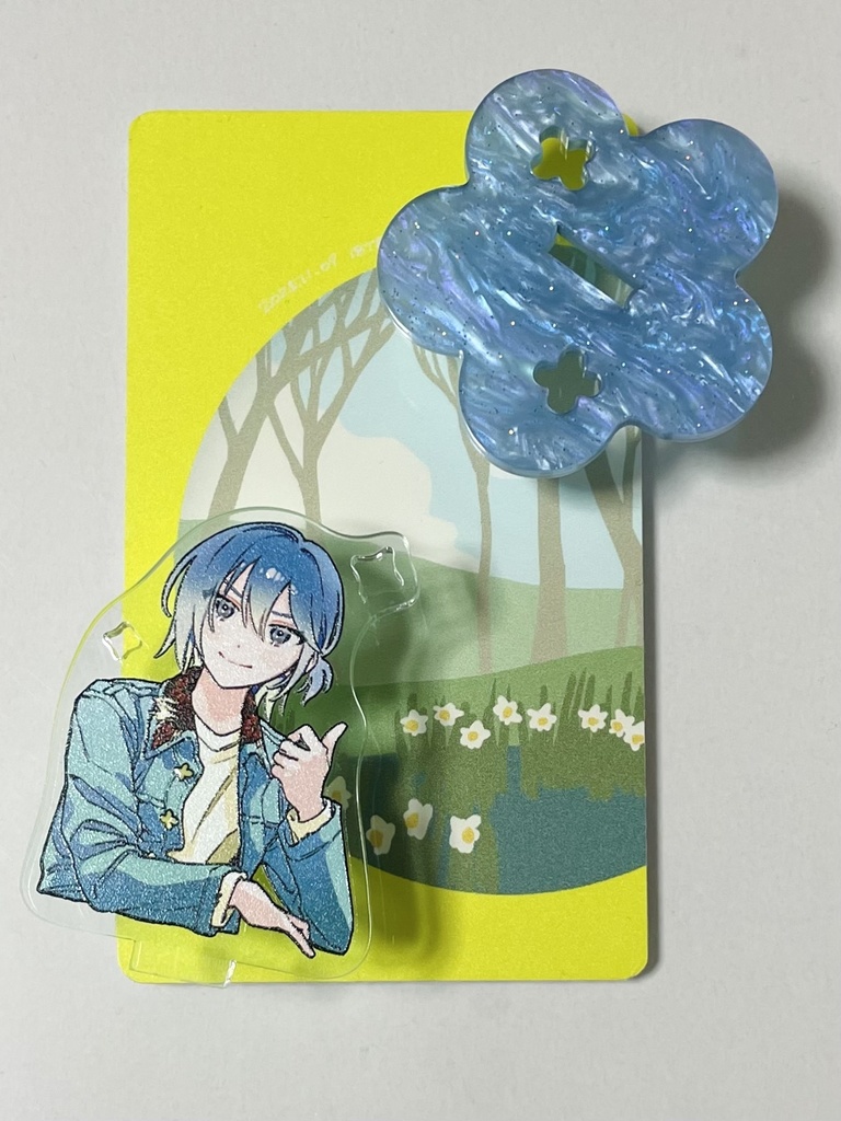 凪アクキー&アクスタ (※非公式・二次創作・ファングッズ)