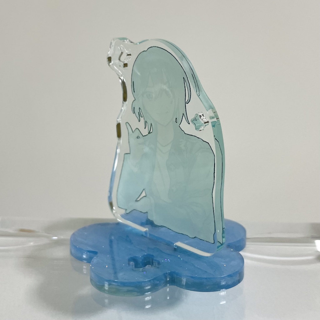 凪アクキー&アクスタ (※非公式・二次創作・ファングッズ)