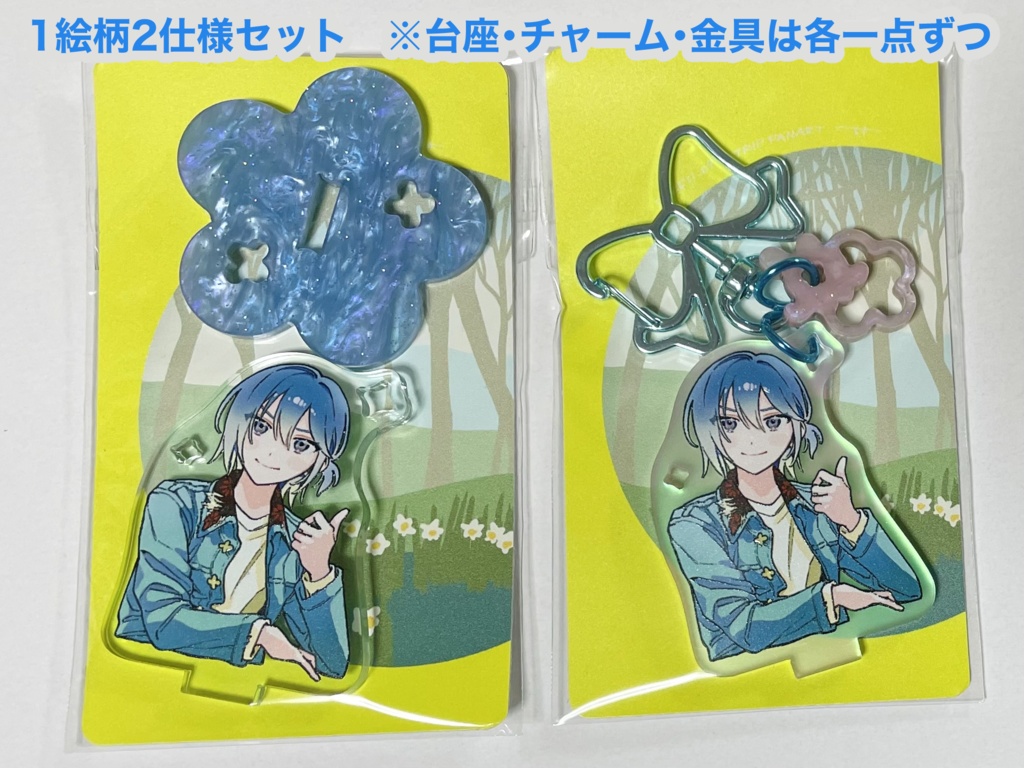 凪アクキー&アクスタ (※非公式・二次創作・ファングッズ)