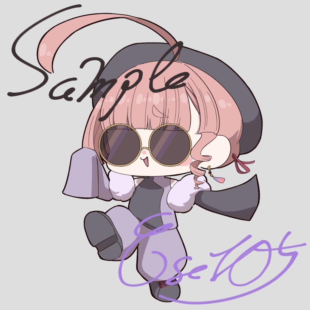 黒瀬ましろ　でかステッカー