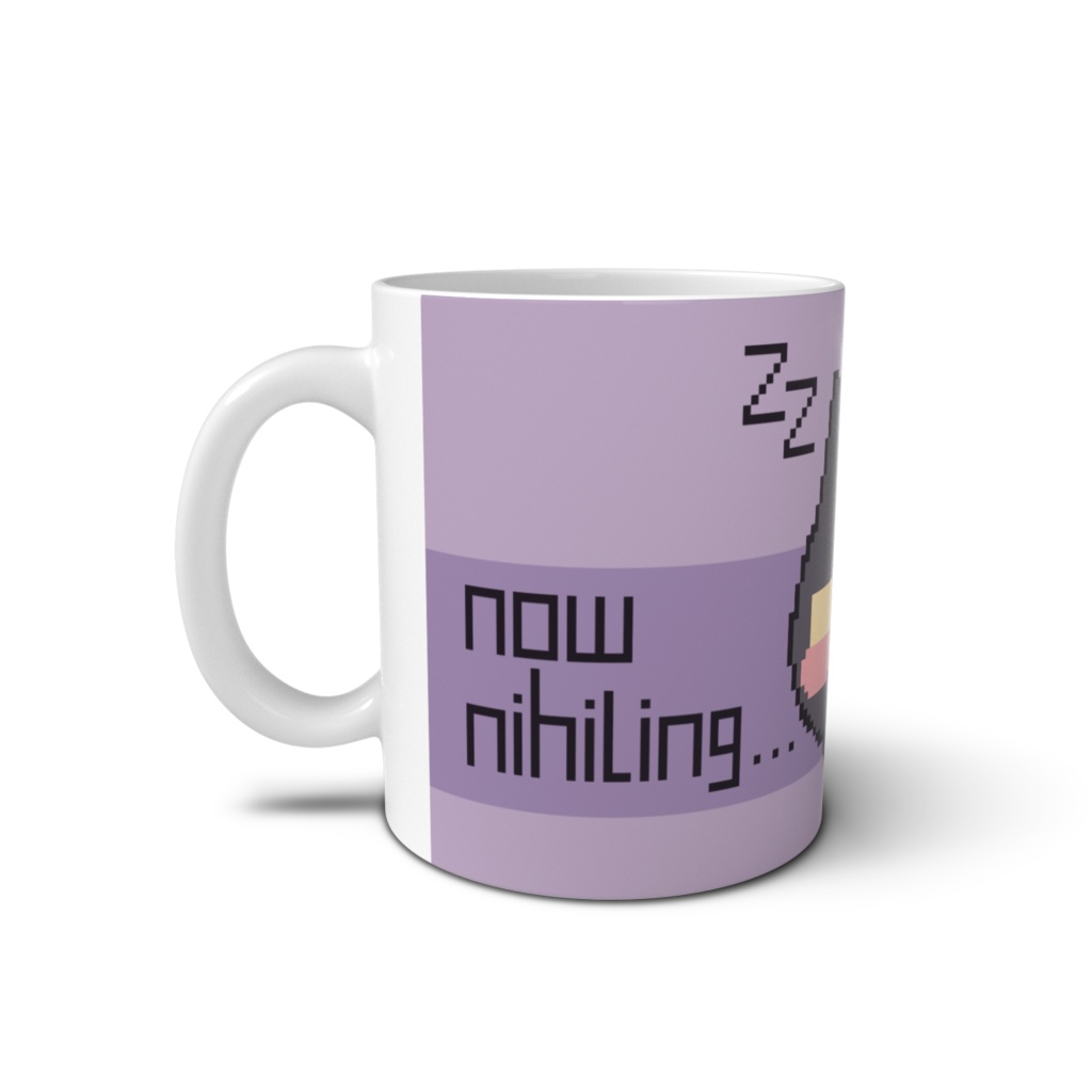 ドットひるネさんマグカップ