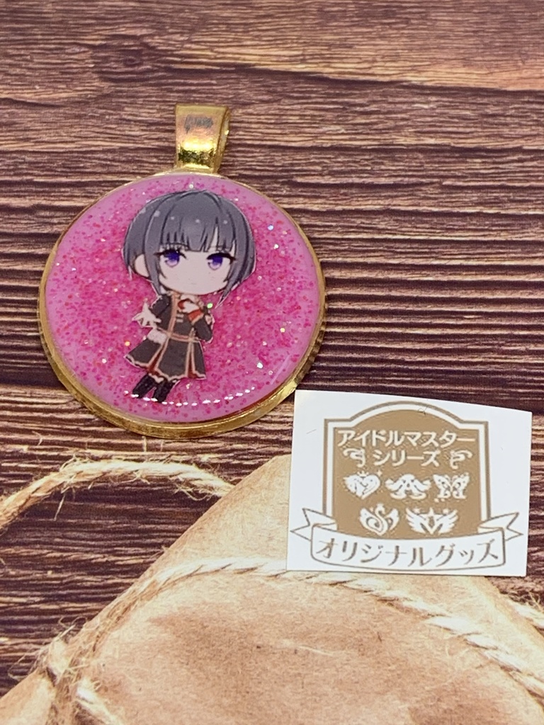 レジンアクセサリー「白雪千夜」