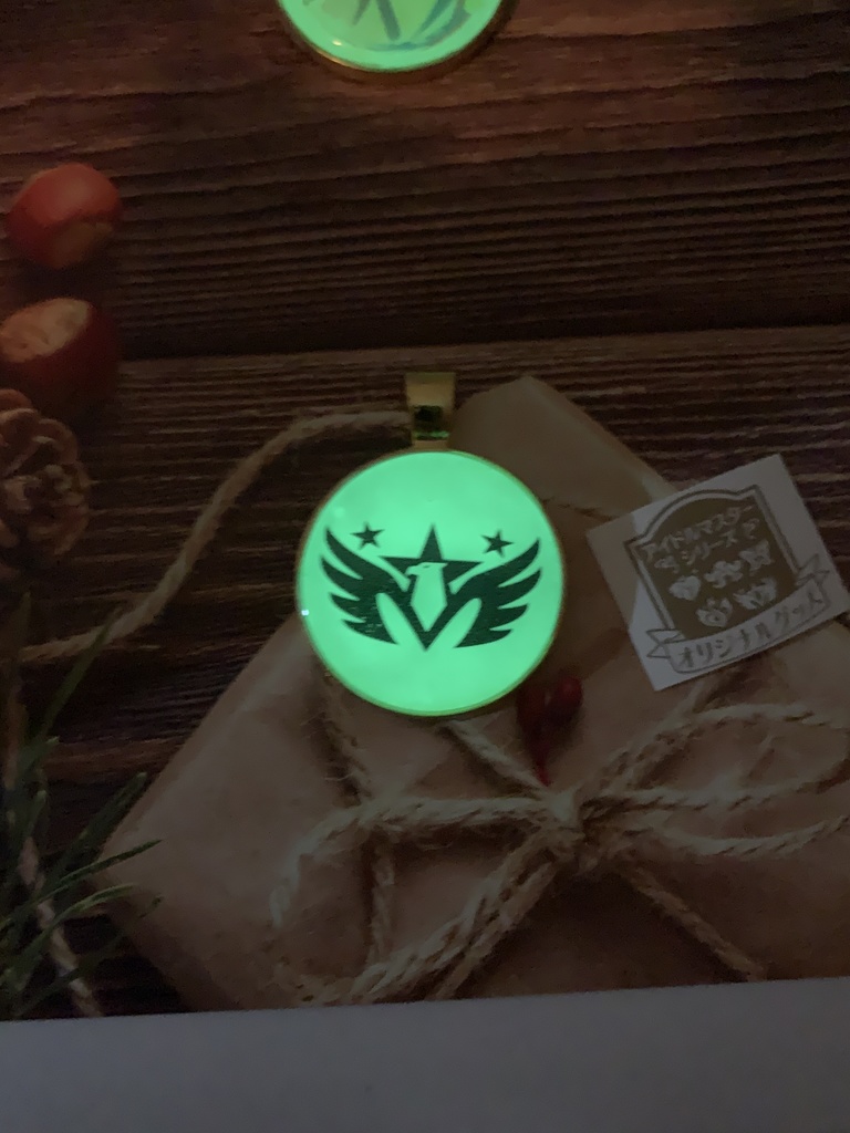 光る!レジンアクセサリー「315ロゴ」