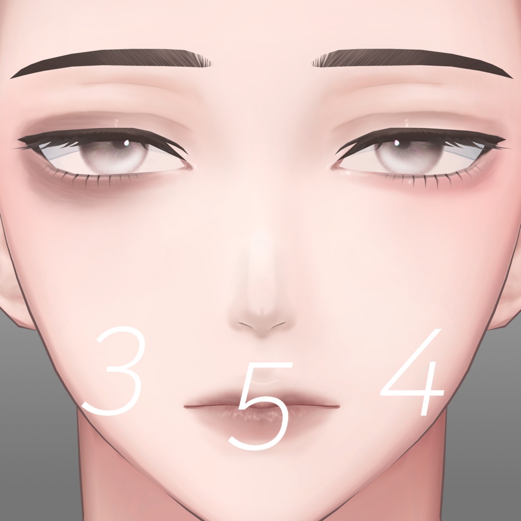 「Minase」 Amnesia Makeup & Eyes