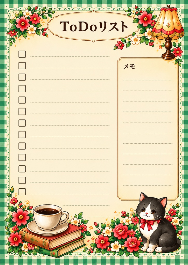 【デジタル手帳】昭和レトロ喫茶の手帳8種類セット|Goodnotes対応PDF・PNG