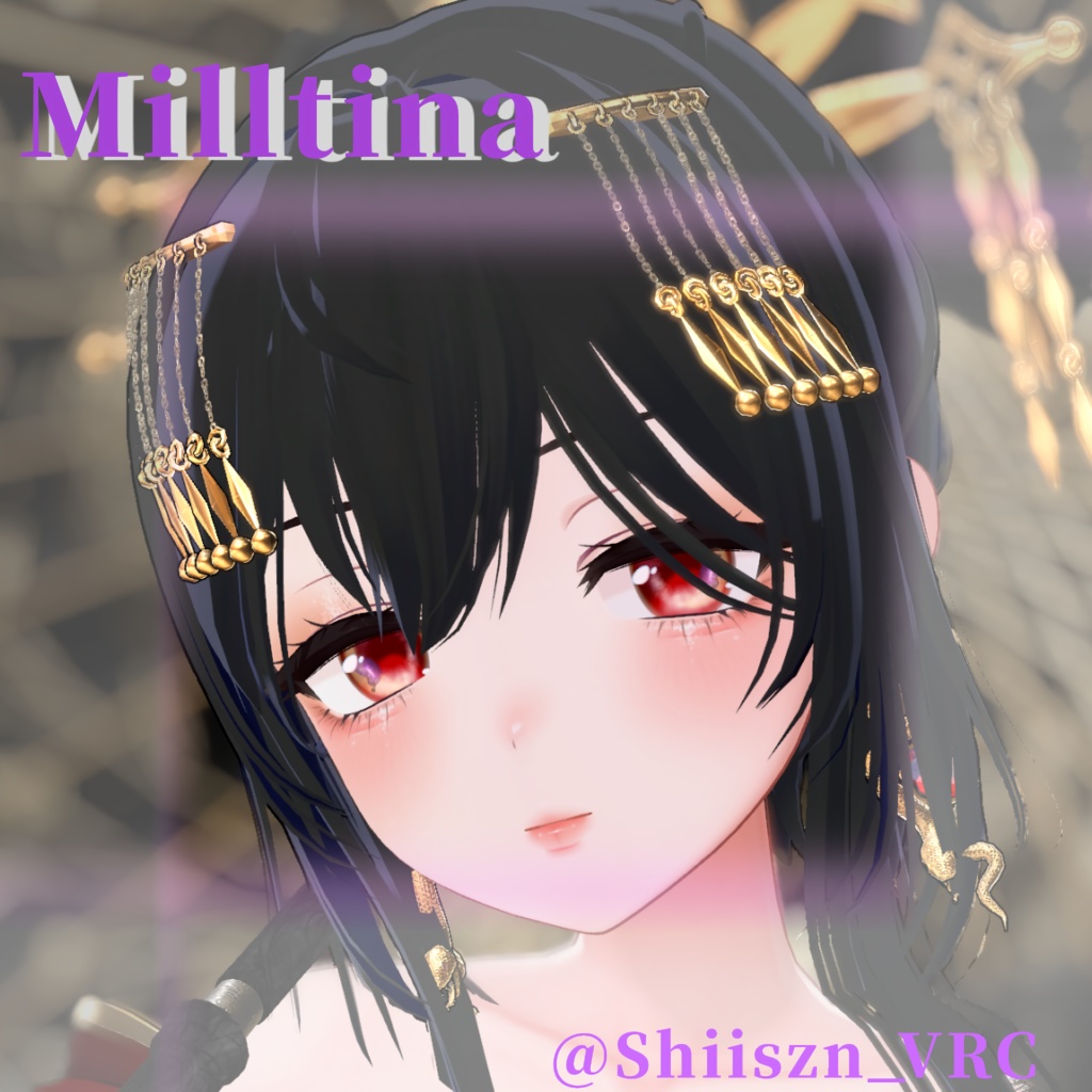 12アバター+LUMINA対応Eyetexture『月下夜蝶』