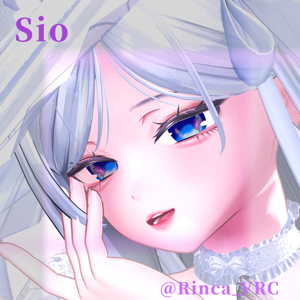 12アバター+LUMINA対応Eyetexture『月下夜蝶』