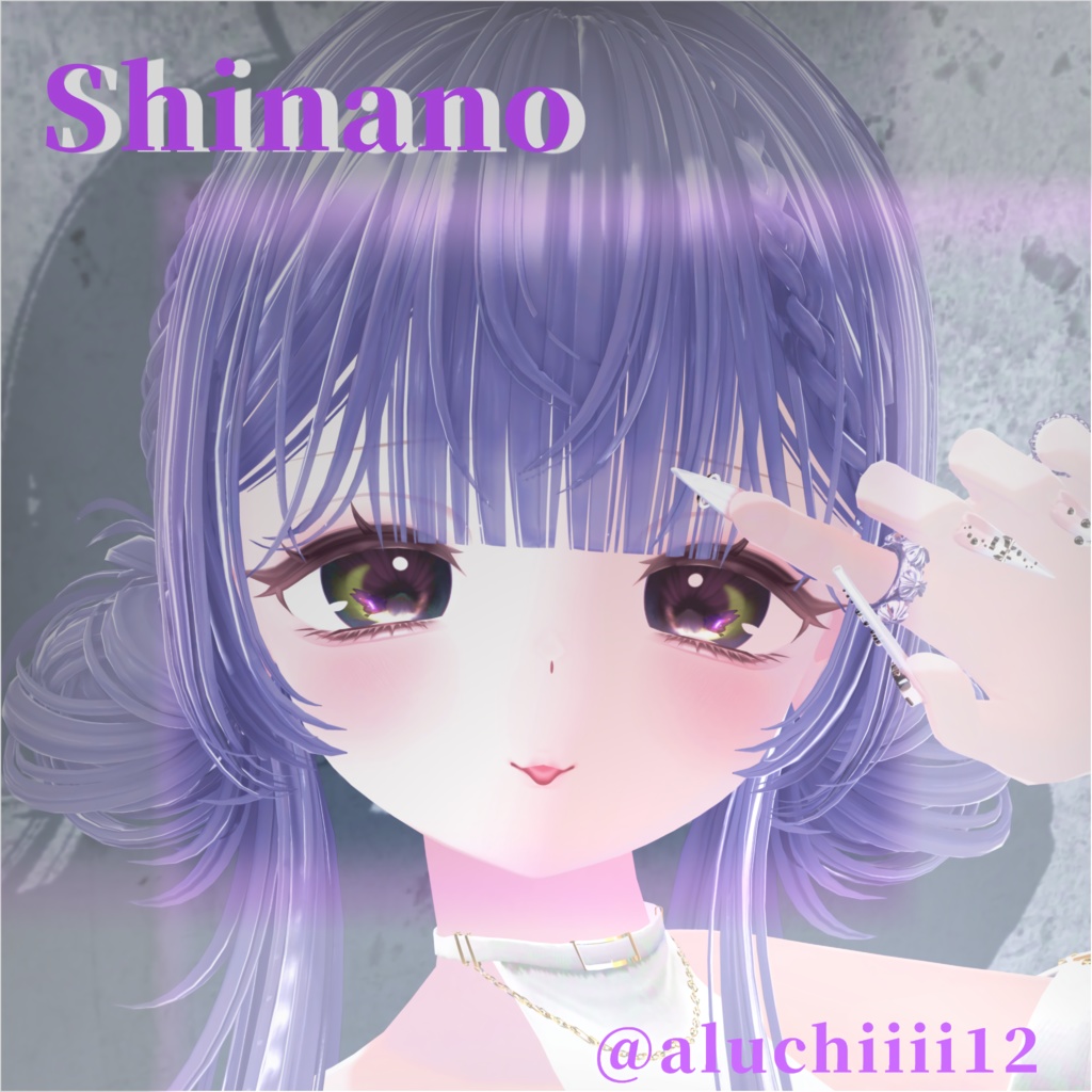 12アバター+LUMINA対応Eyetexture『月下夜蝶』