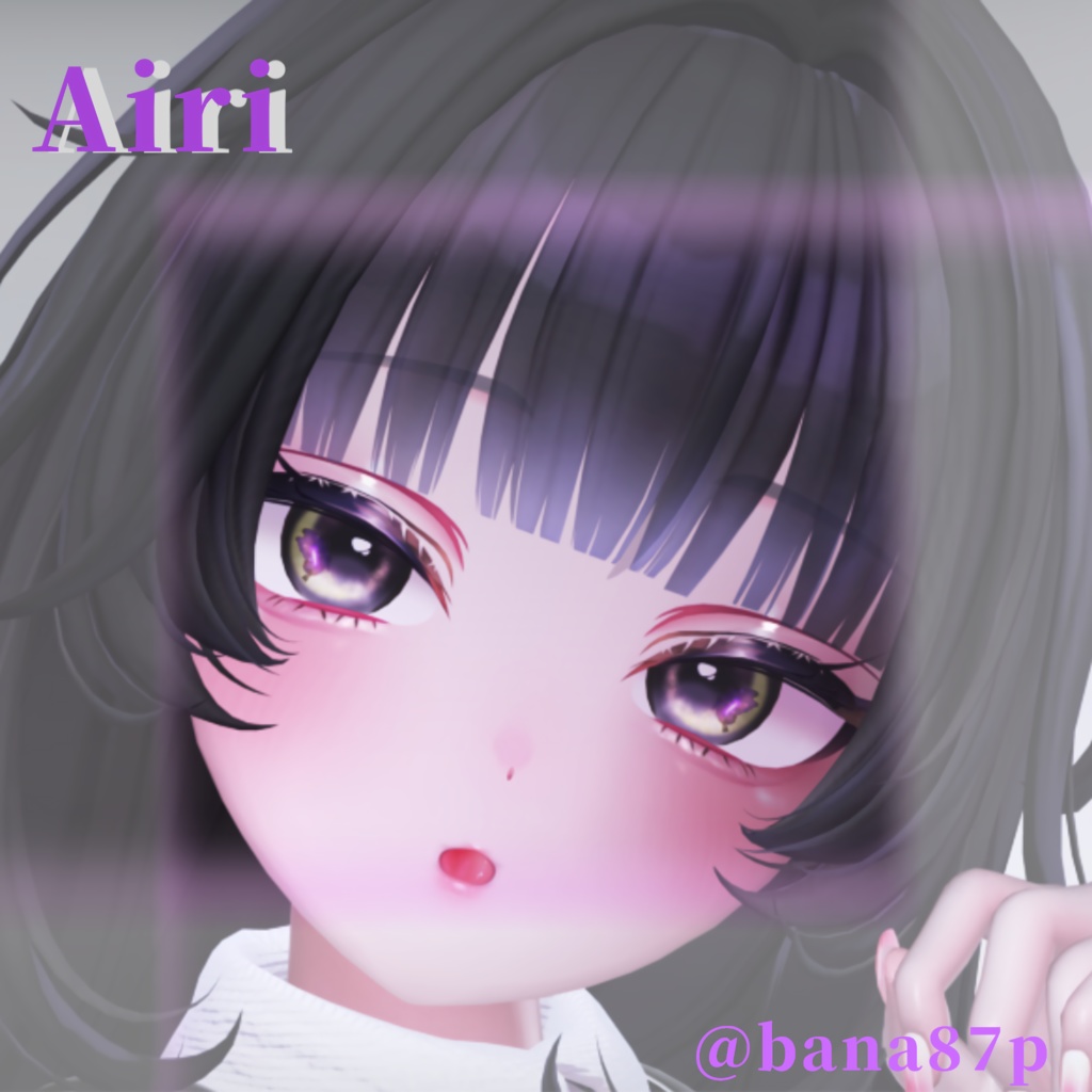 12アバター+LUMINA対応Eyetexture『月下夜蝶』