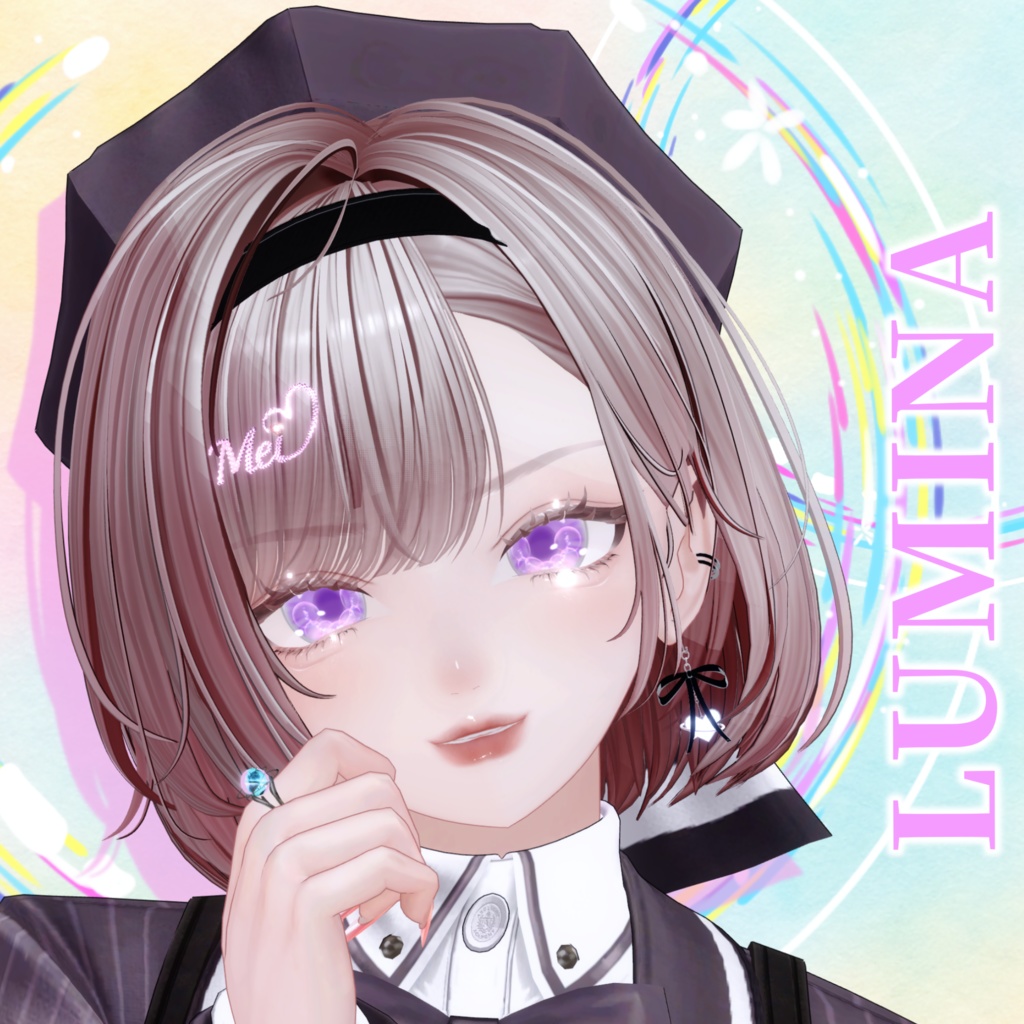 12Avatar+LUMINA対応Eye texture『Bubblu Eye』